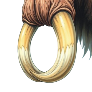 DeepAI Mammut, Stoßzähne.png