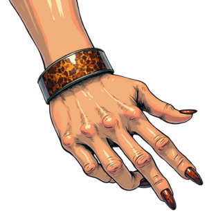 KREA.AI Armreif, Schildpatt.png