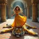 KREA.AI Tiger, Fell.jpg
