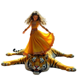 KREA.AI Tiger, Fell.png
